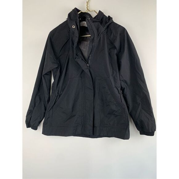 Adidas Women's Stella McCartney Lined Hooded Utility Jacket Black Size XS - Picture 1 of 8